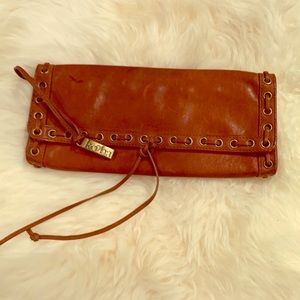 Kooba leather clutch